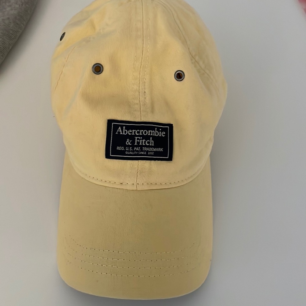 Gently used yellow hat